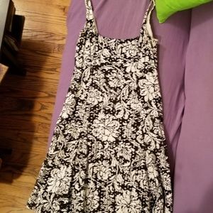 Ralph Lauren Black & White Floral summer dress